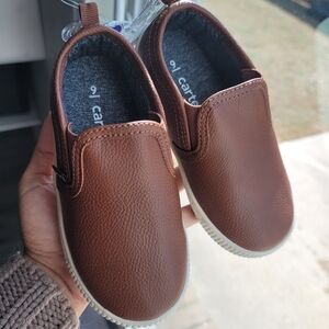 Carter's Brown Slip-On Kids' Sneakers